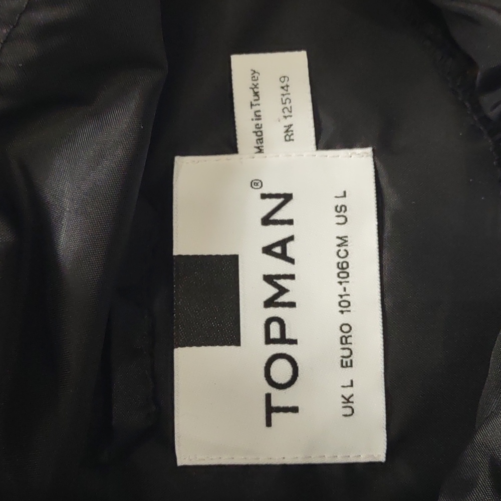 TOPMAN OVERCOAT JACKET. - Picture 7 of 17
